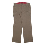 TCM Womens Regular Fit Beige Cargo Trousers W34 L32 Outdoor Casual Polyester