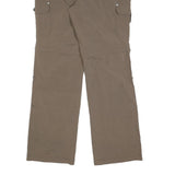TCM Womens Regular Fit Beige Cargo Trousers W34 L32 Outdoor Casual Polyester