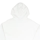 FBSISTER Womens White Pullover Hoodie XS Cropped Cotton Blend Sweatshirt