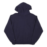 CHAMPION Mens Navy Washington Huskies Pullover Hoodie S Cotton Blend
