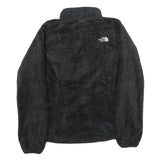 THE NORTH FACE Womens Black Jacket M Polyester Fleece Soft Warm Zip Up Outdoor