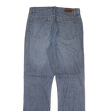 CALVIN KLEIN JEANS Womens Regular Fit Straight Blue Denim W30 L31 Classic Zip