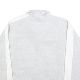 PUMA Mens Grey & White Cotton Zip Jacket 2XL Classic Athletic Comfortable