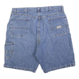 WRANGLER Mens Denim Blue Casual Shorts XL W38 Loose Fit Cotton Blend