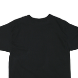 CHAMPION Mens Black XL T-Shirt Short Sleeve Crew Neck Logo Graphic Cotton Blend