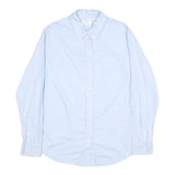 LEVI'S Womens Blue & White Striped Shirt S Cotton Button Down Long Sleeve