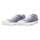 CONVERSE Chuck Taylor All Star Low Top Trainers Blue Canvas Mens UK 7