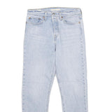 LEVI'S Wedgie Big E Womens Jeans Blue Regular Straight Denim Light W28 L28