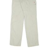 FJALLRAVEN Mens Polyester Blend Beige Regular Straight Trousers W29 L34 Outdoor