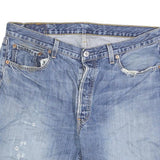LEVI'S Mens Denim Blue Casual Shorts L W36 Classic Fit Cotton
