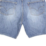 LEVI'S Mens Denim Blue Casual Shorts L W36 Classic Fit Cotton