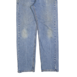LEVI'S 505 Mens Jeans Blue Regular Straight Denim Medium W31 L30 Classic Fit