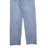 LEVI'S 505 Mens Jeans Blue Regular Straight Denim Medium W31 L30 Classic Fit