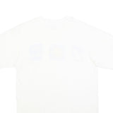 ANVIL Womens White Graphic T-Shirt M Short Sleeve Crew Neck Summer Design