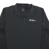 NIKE Mens Black Kaiser Permanente 1/4 Zip M Sweatshirt Sports Activewear