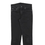 LEVI'S 511 Mens Slim Black Denim Medium W32 L32 Zip Jeans Slim Fit Stylish