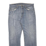 LEVI'S 505 Mens Jeans Blue Regular Straight Denim Medium W36 L32 Classic Fit