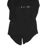 DIESEL Womens Black Day Dress Polyester Long Sleeve Knee Length L Stylish