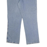 DICKIES Mens Blue Regular Fit Straight Leg Denim Jeans Cotton W42 L30 Workwear