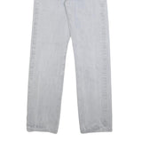 LEVI'S 501 Mens Jeans Blue Regular Straight Denim Light W28 L32 Classic Button