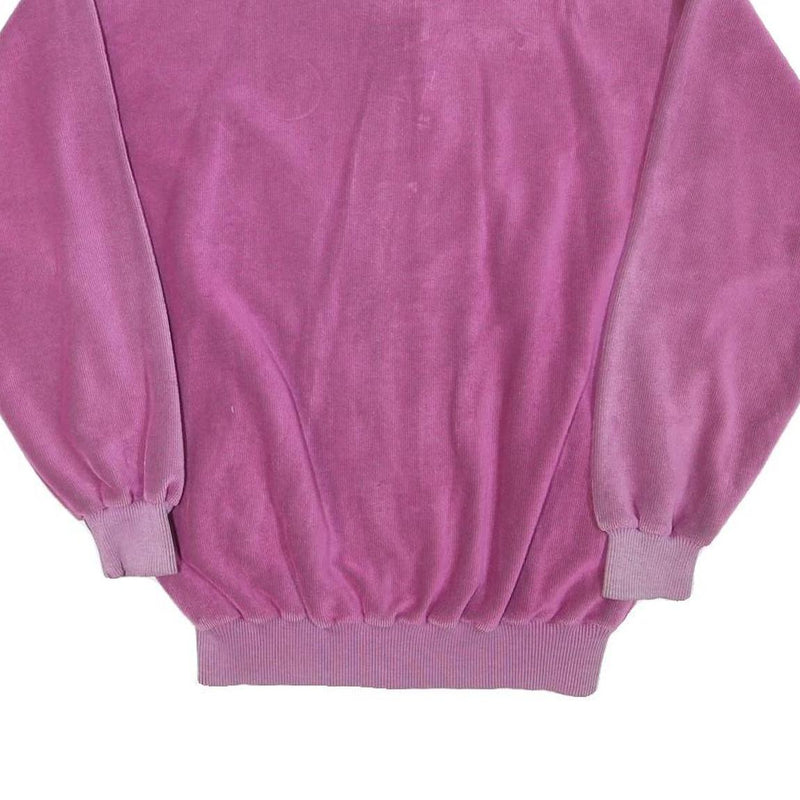 RUFF Womens Pink Polyester Blend Zip Jacket Patterned L