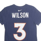 NIKE Mens Blue Wilson 3 Graphic T-Shirt S Short Sleeve Crew Neck Sports