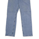 WRANGLER Mens Jeans Blue Relaxed Straight Denim Medium W30 L30 Classic Fit Zip