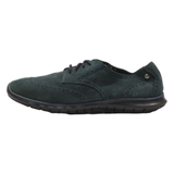 HUSH PUPPIES Brogue Sneaker Trainers Green Synthetic Womens UK 9