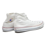 CONVERSE Chuck Taylor All Star Mens Ankle Boots White Canvas UK 12 High Top