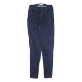 LEVI'S Womens Jeans Blue Slim Skinny Denim Medium W30 L32 Cotton Blend Zip