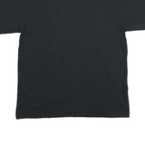 NIKE Mens Black & Yellow Graphic T-Shirt L Short Sleeve Crew Neck Mac2 Matt