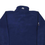 MOUNTAIN EQUIPMENT Mens Blue Outdoor Jacket M Polyester Blend Plain Zip Warm