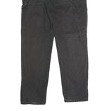 DICKIES Mens Jeans Black Regular Straight Denim W35 L30 Workwear Casual