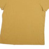 TIMBERLAND Mens Mustard Yellow Classic T-Shirt M Short Sleeve Crew Neck Cotton