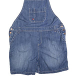 DICKIES Womens Blue Denim Cotton Blend Relaxed Dungarees XL W42 L6 Casual