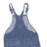 DICKIES Womens Blue Denim Cotton Blend Relaxed Dungarees XL W42 L6 Casual