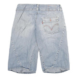 LEVI'S Mens Shorts Blue Denim Casual M W32 Classic Cotton Blend Comfortable