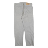 LEVI'S 615 02 Mens Jeans Grey Regular Straight Denim W38 L30 Classic Fit Zip