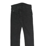 LEVI'S Mens Black Slim Slim Straight Denim Jeans W28 L29 Classic Cotton Blend