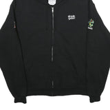 CHAMPION Mens Black Simple Green Renegades Full Zip Hoodie L