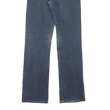 ARMANI JEANS Womens Blue Regular Straight Denim Medium W27 L31 Stylish Zip