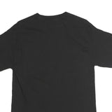 CHAMPION Mens Black TCU Graphic T-Shirt M Short Sleeve Crew Neck Cotton