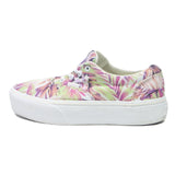 VANS Authentic Womens Platform Trainers Pink & Cream Synthetic UK 5.5 Summer