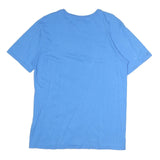 NIKE Mens Blue Graphic T-Shirt L Short Sleeve Crew Neck Just Do It Casual