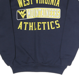 TULTEX Mens Navy Blue West Virginia Mountaineers Crew Neck M Sweatshirt
