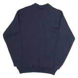 TULTEX Mens Navy Blue West Virginia Mountaineers Crew Neck M Sweatshirt