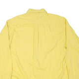 TOMMY HILFIGER Mens Yellow Cotton Blend Shirt 2XL Button Down Classic Fit