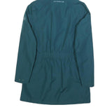 JACK WOLFSKIN Womens Blue Outdoor Jacket UK 6 Polyester Zip Hooded Essential