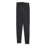 LEVI'S Womens Jeans Black Slim Skinny Denim Medium W26 L30 Stretch Cotton Blend