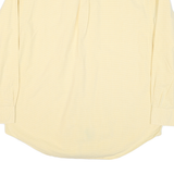 NAUTICA Mens Yellow & White Cotton Blend Shirt XL Classic Fit Long Sleeve Casual